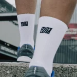 Weiße Sportsocken oder Tennissocken von Novosoxx - Für jede Sportart - für Damen und Herren