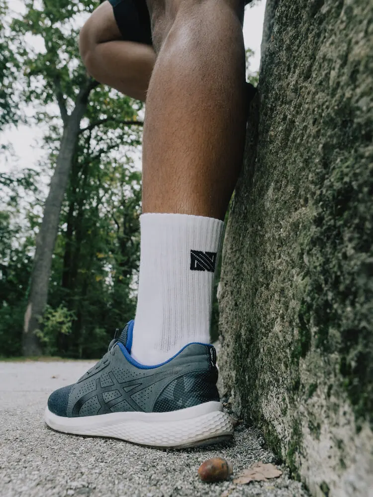 Sportsocken oder Tennissocken in Weiß von Novosoxx - Für jede Sportart