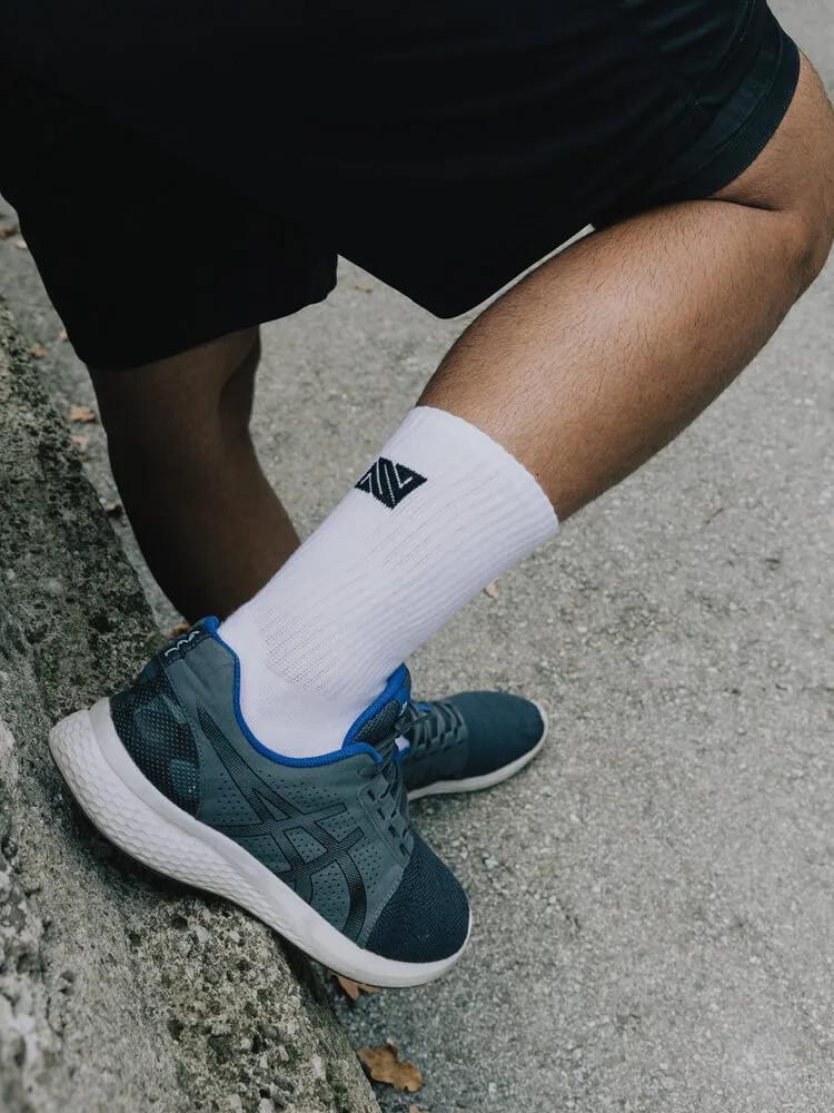 Weiße Sportsocken bzw. Tennissocken von Novosoxx - Jetzt online kaufen