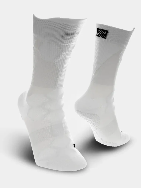 Grip Socken in weiß
